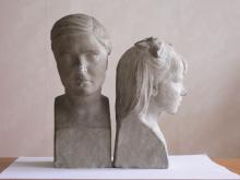 Gertrud och Maj Strindberg av Tore Strindberg